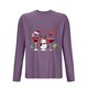 thumbnail image 3 of Blusas y camisas de manga larga con cuello redondo para hombre, ropa deportiva para el hogar, pijamas, camisetas de color liso, blusa deportiva para hombre, poliéster, 3 of 3