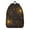 Black-91, variant on Waterproof Gothic Backpack, Lightweight School Bag Featuring Cosmic Moon, Stars, and Astral Eclipse Pattern