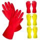 thumbnail image 5 of unbranded 4Pares Guantes Reutilizables Para Limpieza De Cocina Con Material De Caucho Premium Sin, 5 of 8