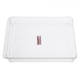 thumbnail image 4 of Kitchen Fridge Storage Box Slide Plastic Freezer Cold Storage Space Saving Rack ( 6138-Samll), 4 of 9