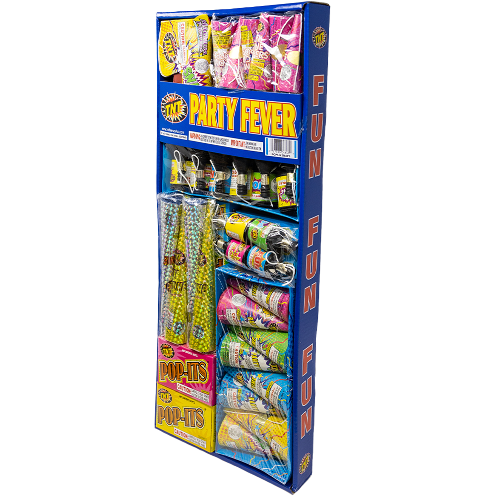 TNT Fireworks, Party Fever, Party Popper Assortment, Any Occasion - Walmart .com