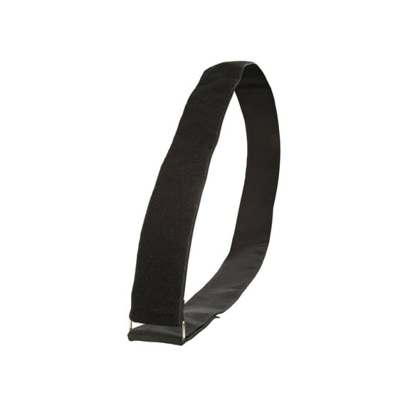 Secure Cable Ties 60 x 3 Inch Heavy Duty Black Cinch Strap - 5 Pack
