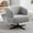 Antique Grey, variant on Accent Chairs Cuddle-style leisure swivel sofa chair, suitable for balconies, studies and living rooms, Red,Fabric Accent Chairs