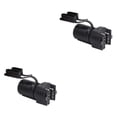 thumbnail image 1 of VONKY RV Traction Connector Ultimate Trailer Wire Solution Ships Dust Prevention Suitable For Most Trailers Cars RVs black 2Set, 1 of 6