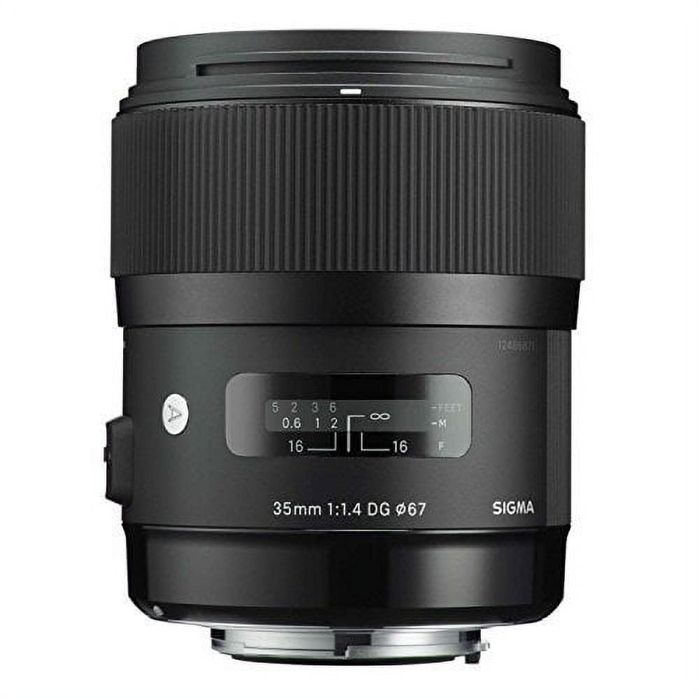 Sigma 340306 35mm F1.4 DG HSM Lens for Nikon (Black