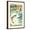 Brown Frame, variant on Art.com Trout Fishing in the Rapids Art Print, White Frame Wall Art, 21" x 29"