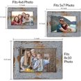 thumbnail image 6 of MY VINTAGE FINDS Rustic Farmhouse Photo Frame Distressed Wood Picture Frame | Gray - 4 x 6, 6 of 7