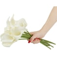 thumbnail image 4 of Nvzi Artificial Flowers 30Pcs Calla Lily Real Touch Bridal Wedding Bouquet Home Garden Party Festival Decoration, 4 of 4