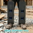 thumbnail image 5 of Self-Supporting Knee Pads for Crawling, Attic & Joist Work - Adjustable Foam Support, Lightweight & Secure Kneepads for Contractors, Installers, Roofers, Home Renovation (1 Count), 5 of 5