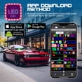 thumbnail image 3 of GYZJ 𝐋𝐄𝐃 𝐂𝐚𝐫 𝐒𝐢𝐠𝐧,Scrolling 𝐋𝐄𝐃 𝐒𝐢𝐠𝐧,Flexible LED RGB Color Sign,Bluetooth APP,DIY Design Animations,Text, Graffiti,Programmable LED Display for Store Car Bar Hotel(18.7''x4.7''), 3 of 4