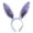 Sky Blue A, variant on Ljudmp Womens Bunny Ear LED Headbands Rabbit Ear Plush Hair Bands Cute Ears Fuzzy Hair Hoop Hair Accessories Holiday Party Gift Pink