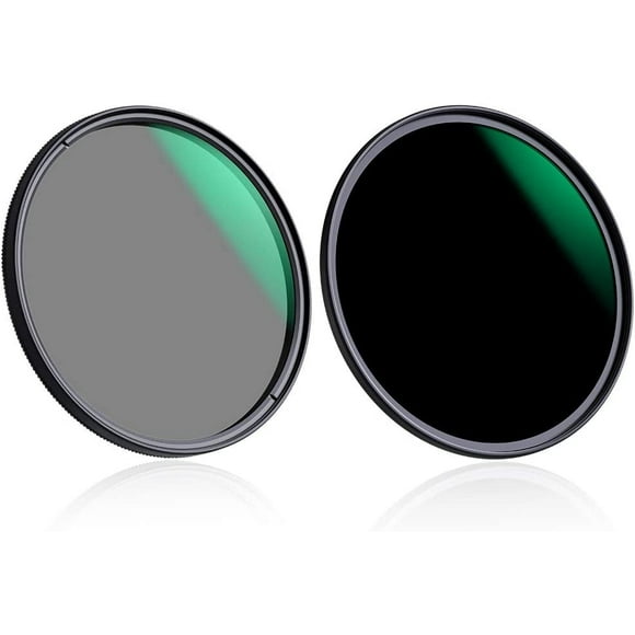40.5mm ND1000 CPL Lens Filter Kit (2 Pcs) Neutral Density ND1000 + Circular Polarizer Filter with 24