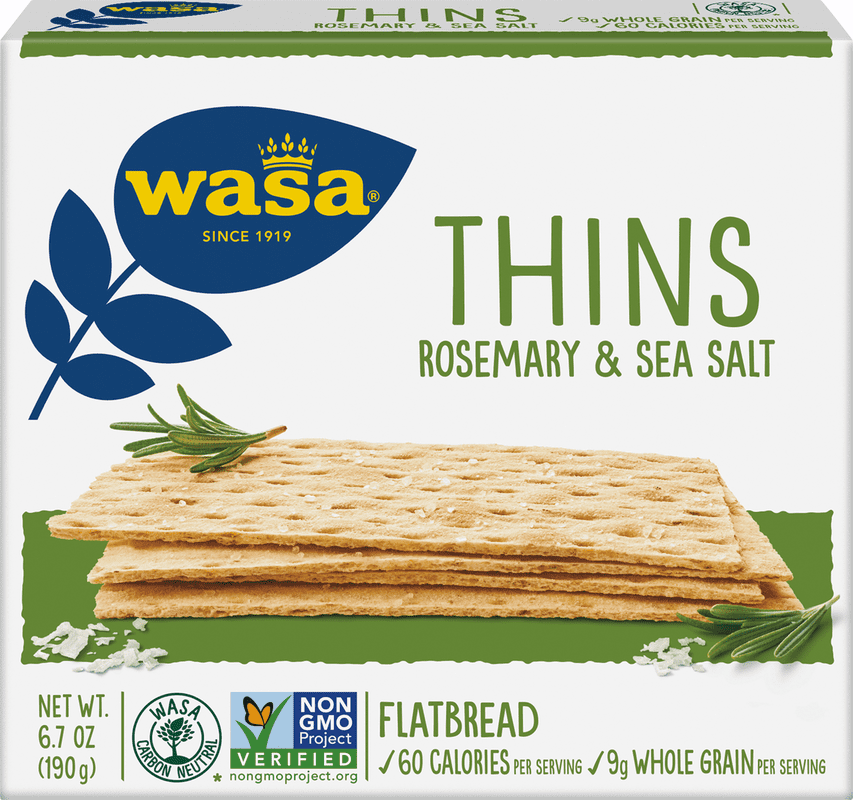 Wasa Thins Rosemary & Sea Salt Flatbread 6.7 oz