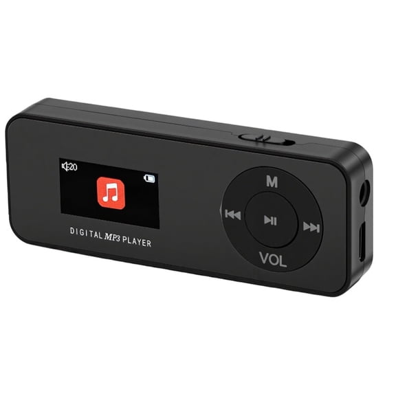 Bluetooth 5.1 MP3 Player, HiFi Music Player with FM Radio, Voice Recording, and E-book Reader – Ideal for Students, Sports, and Travel