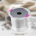 thumbnail image 5 of Filtre à Café Réutilisable pour Dosettes K, Filtres de Dosettes K Réutilisables en Acier Inoxydable pour Cafetières Keurig 1.0 et 2.0 (Lot de 2), 5 of 5