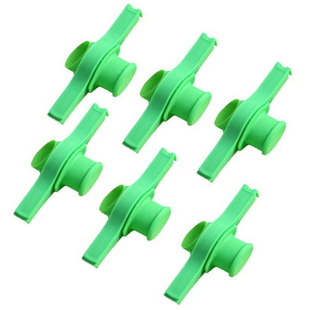 

FensXil Sealing Equipment 6pcs Snack Sealing Clip Food Sealing Milk Powder Clip Plastic Bag Discharge Nozzle Clip Food Bag Sealing Strip Sealing Device
