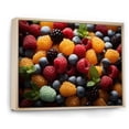 thumbnail image 2 of Designart "Pop Art Colorful Candy and Fruit" Food & Beverage Floater Framed Wall Decor, 2 of 7