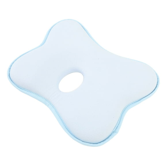 Almohada Con forma de Cabeza de Bebé, Almohada Con forma de Bebé Evita la Cabeza Plana Portátil Transpirable Ergonomico para recién Nacido