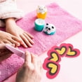 thumbnail image 4 of BRIGHTFUFU Lot de 20 Tampons à Ongles pour Ongles Naturels Rouge EVA Blocs de Manucure, 4 of 8