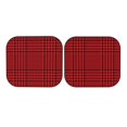 thumbnail image 7 of Haiem Red Black Houndstooth Windshield Sun Shade: Universal Foldable 2-Piece Car Front Window Sunshade - Blocks Uv Rays, And Reduces Heat,Essential Car Accessory Small, 7 of 7