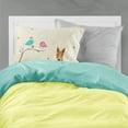 thumbnail image 2 of Christmas Presents between Friends Bull Terrier - Red and White Fabric Standard Pillowcase, 2 of 2