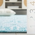 thumbnail image 4 of Safavieh Montauk Garland Geometric Runner Rug, Aqua/Ivory, 2'3" x 7', 4 of 11