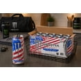 thumbnail image 2 of Monster Energy Ultra, Sugar Free Energy Drink, Red White & Blue Razz, 16 fl oz, 18 Pack, 2 of 5