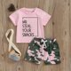 thumbnail image 2 of Conjunto de ropa Fernvia para niñas pequeñas, 1T-5T, atuendos de verano, 2 of 7