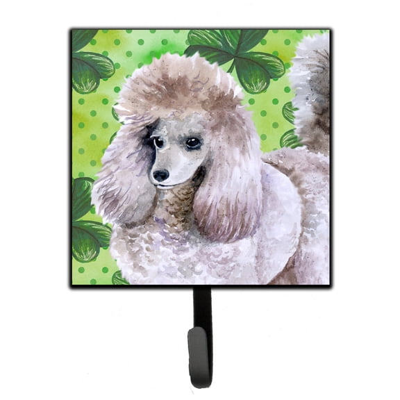 Poodle St Patricks Leash or Key Holder Green