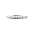 thumbnail image 2 of FB Jewels 14kt White Gold Womens Round Diamond Wedding Channel Set Band 1/4 Cttw Size 6, 2 of 4