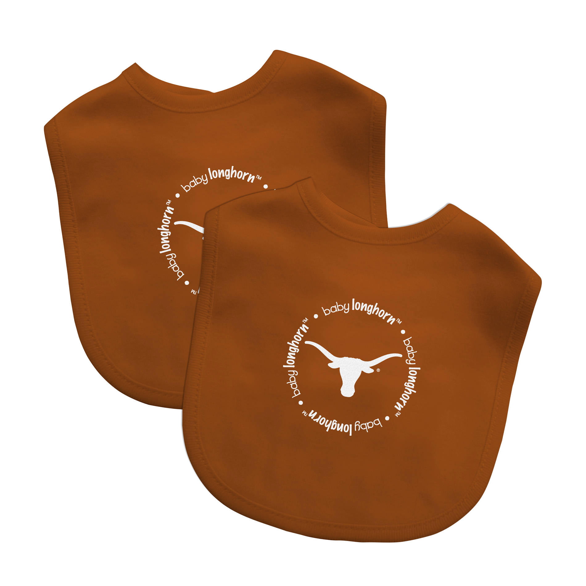 Baby Fanatics NCAA Texas 2-Pack Bibs