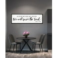 thumbnail image 6 of CDDposter As for Me and My House We Will Serve the Lord Sign: Rustic Family Bedroom Signs Wall Decor Above Bed,Framed Country Wall Plaque Hanging Farmhouse Bible Verse Sign Christian Art Gifts 12x40", 6 of 6