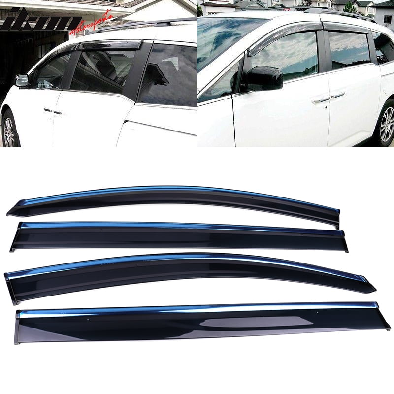 JDM Out-Channel Vent Visors 4pcs Wind Deflector Chrysler 300M 99-04 1999-2004