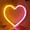 Warm+Pink Heart, variant on DONGPAI Alien Neon Sign, Battery or USB Powered LED Neon Light for Party Decorations Lamp, Table & Wall Decoration Light for Girl's Room Wedding Home Decor