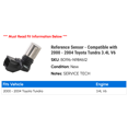 thumbnail image 2 of Reference Sensor - Compatible with 2000 - 2004 Toyota Tundra 3.4L V6 2001 2002 2003, 2 of 2