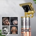 thumbnail image 2 of Cortacabelleros eléctricos, rea profesion para hombres de cabellero, de corte de cabellero ámbrico adecuado para el uso diario en hogar Macarena Recortadora de barba y cortadora de cabello, 2 of 8
