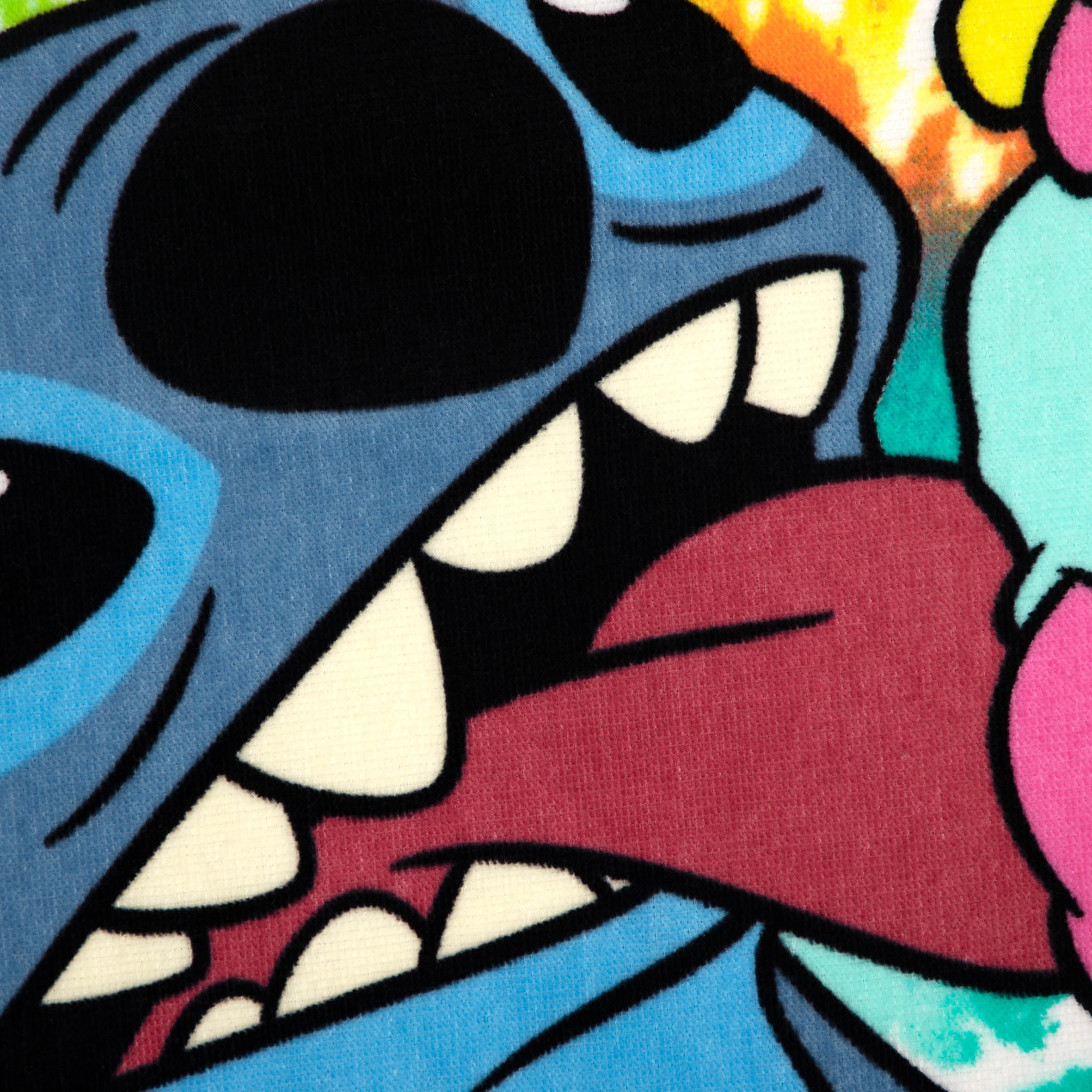 Disney Lilo and Stitch Oversized Tie Dye 34"x64" Beach Towel