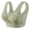 Green, variant on Women's Cotton Front-Closure Bra - Buttonless Shaping Lift | Breathable Anti-Sagging Support with Comfort Fit