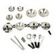 thumbnail image 4 of Juguetes de cocina para niños Sunnimix 20 piezas utensilios de acero inoxidable, 4 of 7
