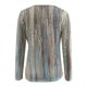 thumbnail image 4 of ICHUANYI Liquidación Moda Mujer Impreso Camiseta Suelta Manga Larga Blusa Cuello Redondo Casual Tops ICHUANYI WER202308173562, 4 of 5