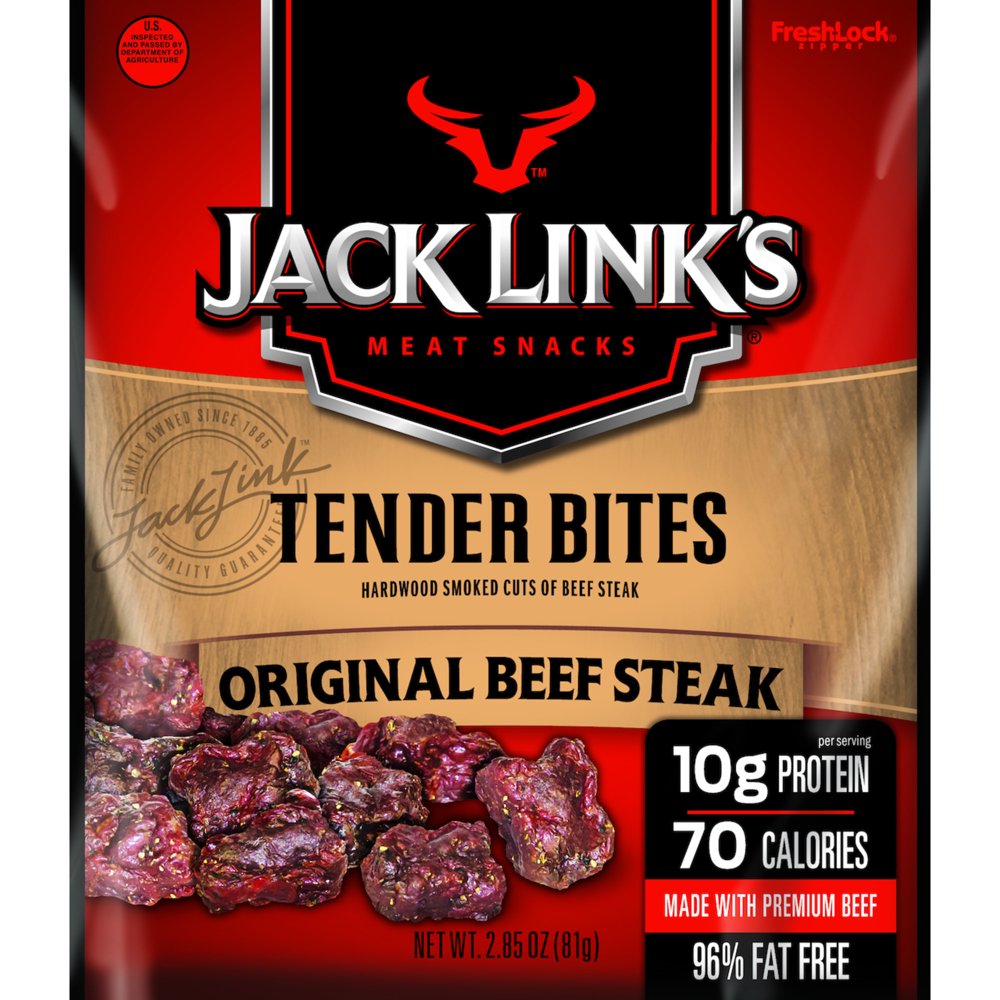 Jack Link's Original Beef Steak Tender Bites, 2.85 Oz