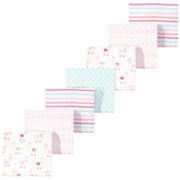 Luvable Friends Hudson Baby Flannel Receiving Blankets 7pk, Sweet Llama