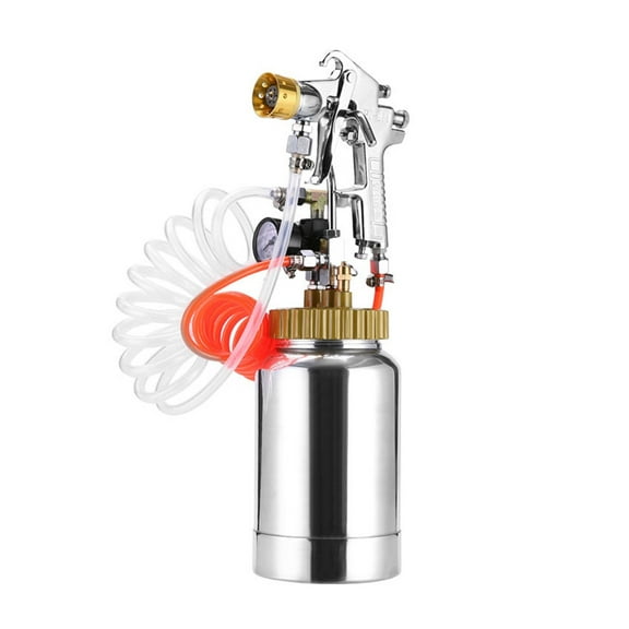 2L Pressure Tank Sprayer Latex Paint Spray Gun Commercial Marble Colorful Paint Water-in-water Spray Gun ,Ruggedly Built