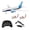 Dual Battery, variant on Hevirgo DIY EPP Remote Control Aircraft RC Drone 787 Fixed Wing Plane Kit Toy,Dual Battery