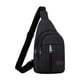 thumbnail image 2 of Bolsa de pecho de lona gruesa con cremallera para exteriores, mochila multiusos para senderismo para hombre y mujer, bandolera impermeable con correa ajustable para viajes, ciclismo y, 2 of 6