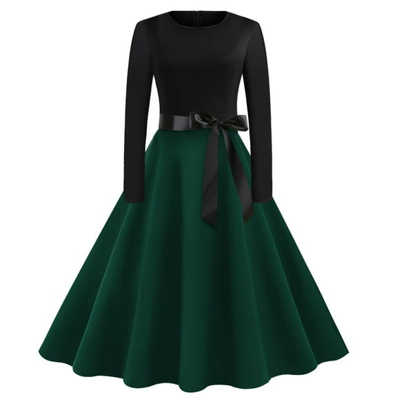 Sexlip Womens High Waist Velvet Maxi Skirt A Line Design Soft Fabric Relaxed Silhouette for Evening Events Green M