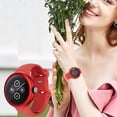 thumbnail image 3 of KOMI Compatible avec Google Pixel Watch 2/Pixel Watch Étui Protecteur d'Écran Givré Mat en TPU Souple Étui de Protection Complète Film d'Écran HD Intégré Accessoires (Rouge, Pixel Watch1/2), 3 of 5