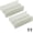 2-Pack, variant on M6219 Sliding Shower Door Bottom Track for (Top-Hung) Glass Shower Door Plastic Track, 3 in Length, 1/2 in Width, Fits Glass up to 7/16" Thick with Screws (1-Pack)