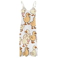 thumbnail image 5 of Fun And Playful Duck Design Sleeveless Dress Woman Fashion Long Dresses Women's Summer Suit Dress 2025, 5 of 7