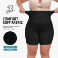 thumbnail image 5 of ANYFIT WEAR Plus Size Women High Waisted Tummy Control Body Shaper Butt Lifter Slip Shorts Thigh Slimming Shapewear Panties, 5 of 6